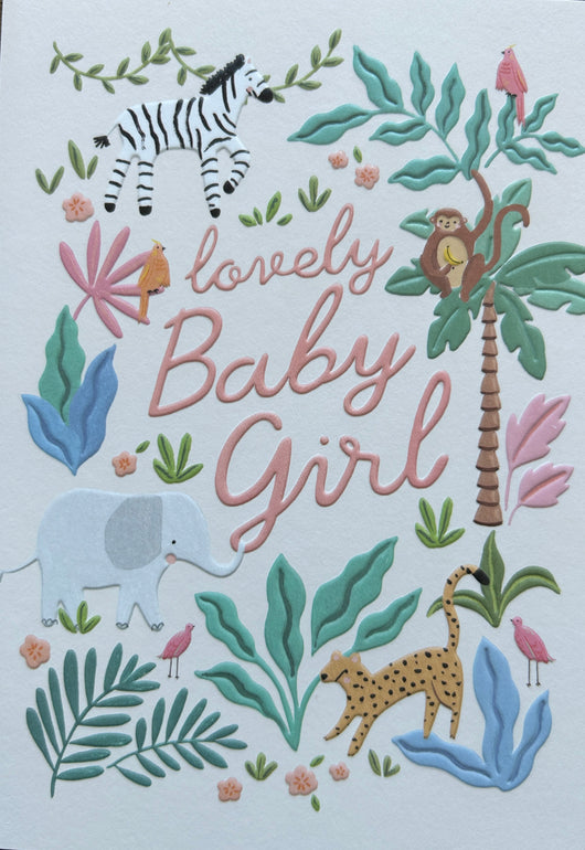 SINGLE CARD - New Baby Girl