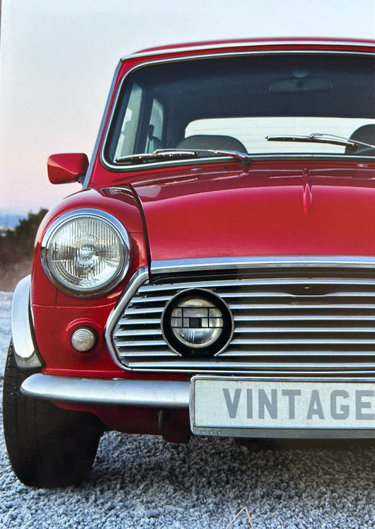SINGLE CARD - Vintage Mini , Birthday card