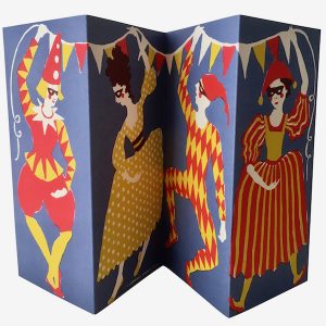 SINGLE CARD - Cambridge Imprint - Commedia Dell'Arte