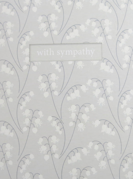 SINGLE CARD - With Sympathy,