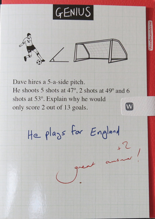 SINGLE CARD - Genius - Football