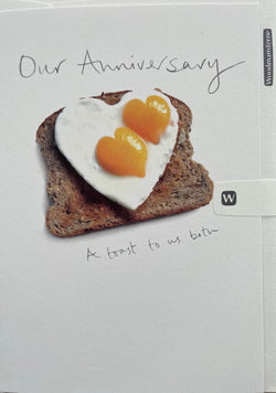 SINGLE CARD - Our Anniversary, Sunny Side Up