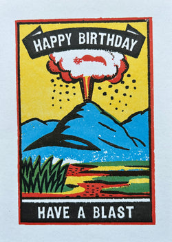 SINGLE CARD - Happy Birthday, Have a Blast