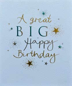 SINGLE CARD - Big Birthday
