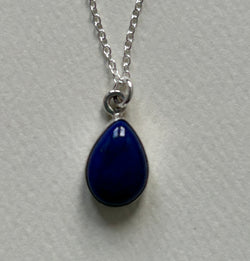 Lapis Lazuli Pendant and Chain.