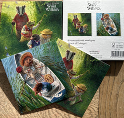 Notecard pack, The Wind in the Willows, Chris Dunn
