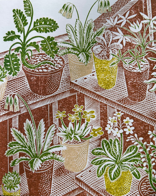 SINGLE CARD - Design from a bookplate, Eric Ravilious