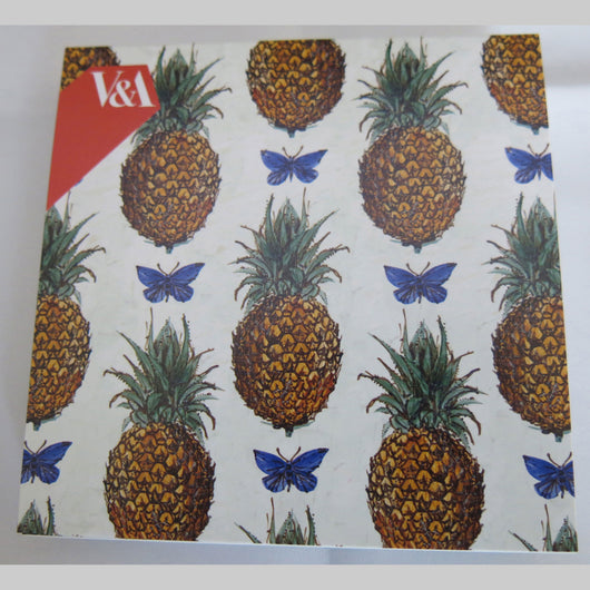 V&A Pineapples & Butterflies Notecard Pack
