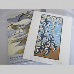 Curlews and Oystercatchers Notecard Pack