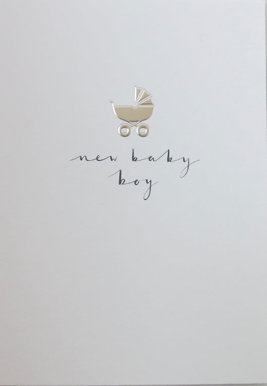 SINGLE CARD - New Baby Boy