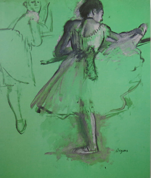 SINGLE CARD - Edgar Degas, 