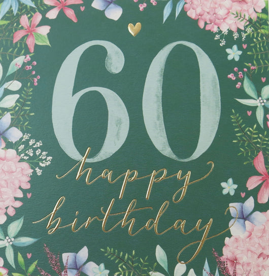 SINGLE CARD - 60th Birthday