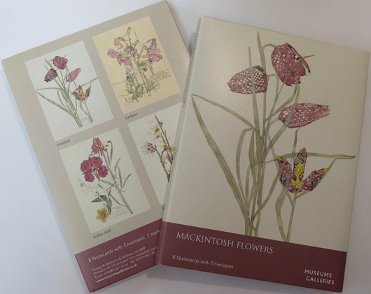 Notecard Pack. Mackintosh Flowers