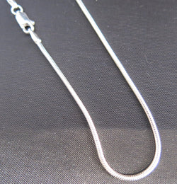 Sterling Silver 16 inch Snake Chain