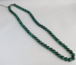 Malachite Bead Necklace