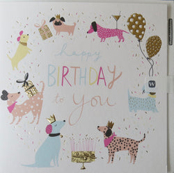 SINGLE CARD - Happy Birthday to you, Claire Hocking