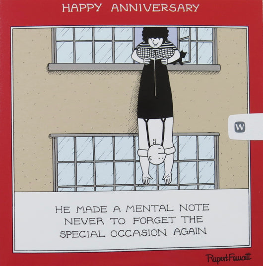 SINGLE CARD - Fred, Happy Anniversary