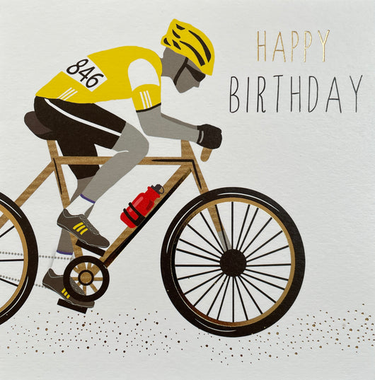 SINGLE CARD - Happy Birthday Cyclist
